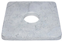 NKT Fasteners skive M8 25 x 25 mm 6 stk.